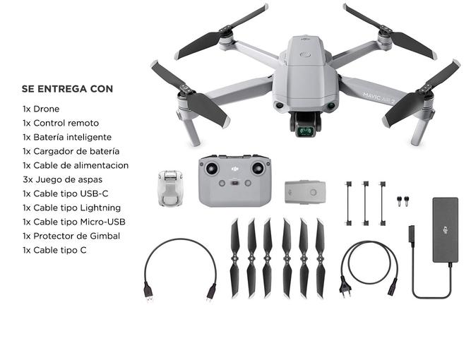 Drone DJI Mavic Air 2 c/ Cámara 4K 48Mpx HDR Vuelo Seguro APAS 3.0 - 6