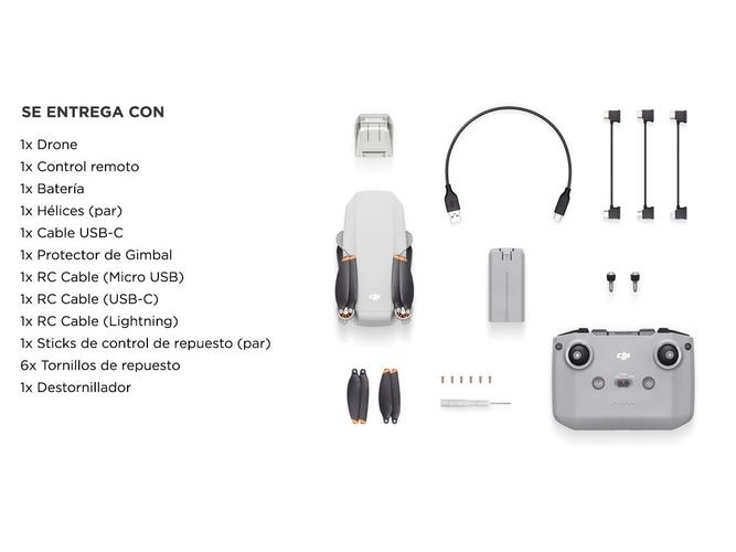 Drone DJI Mavic Mini 2 Single Cámara 4K 30fps 10km Alcance Estabilizador de 3 Ejes - 6