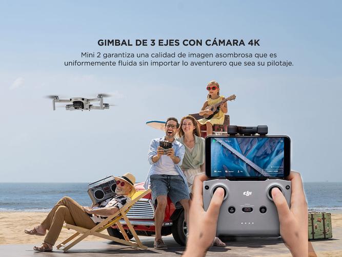 Drone DJI Mavic Mini 2 Fly More Combo 3 Baterías Cámara 4K 30fps 10km Estabilizador 3 Ejes - 2