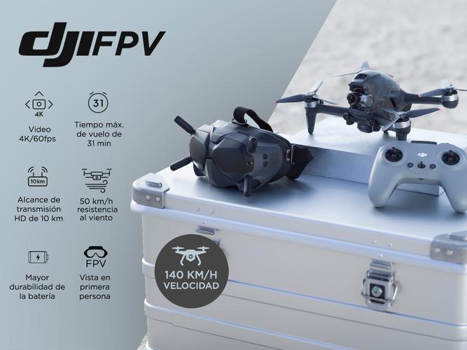 Drone DJI Flash FPV Combo De Carrera 140 Km/h Con Cámara 4K - 1
