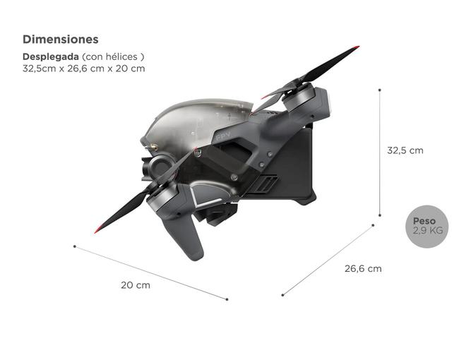 Drone DJI Flash FPV Combo De Carrera 140 Km/h Con Cámara 4K - 5