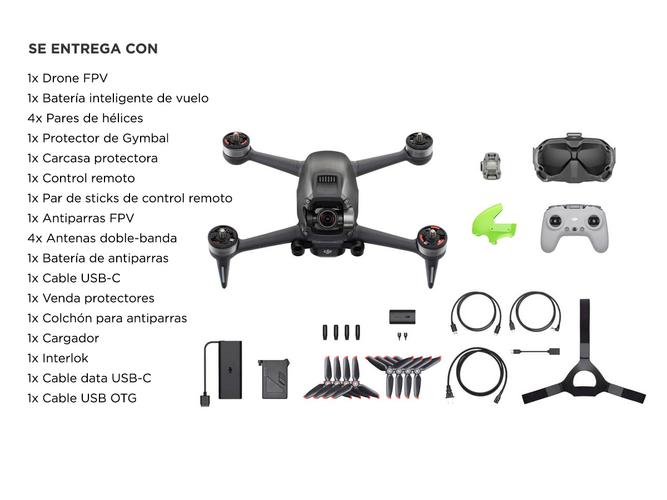 Drone DJI Flash FPV Combo De Carrera 140 Km/h Con Cámara 4K - 6