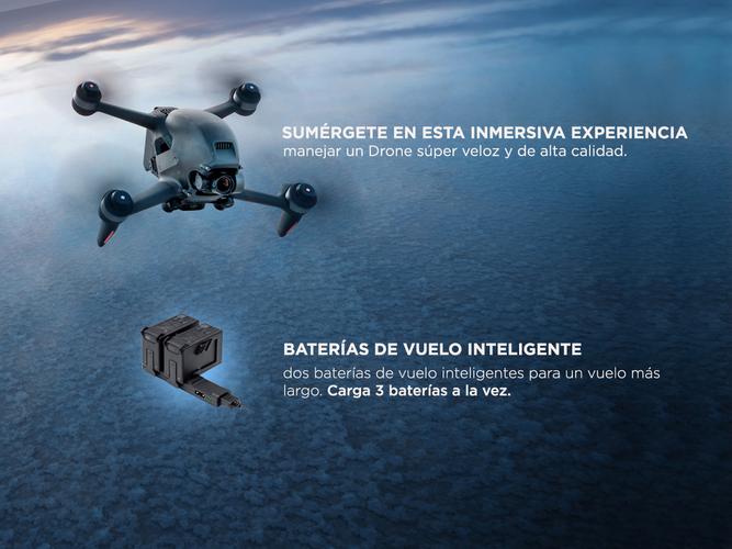 Baterias Drone DJI Fpv Fly More Kit + Hub de Carga - 2