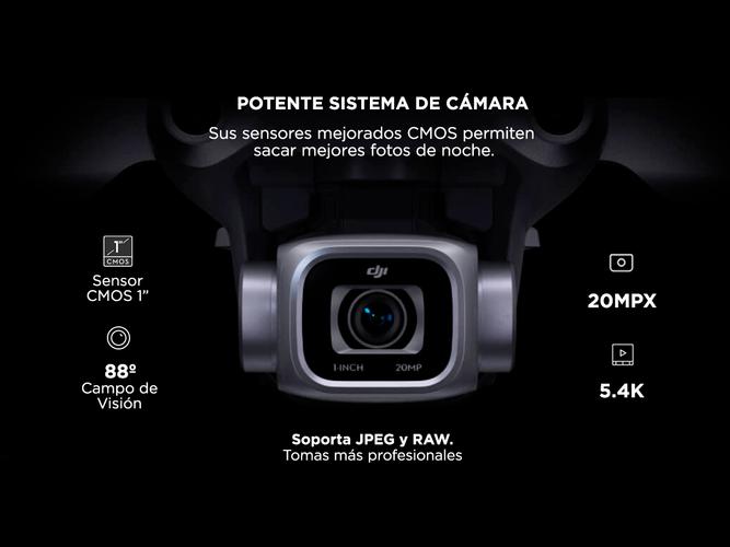 Drone DJI Mavic Air 2S Fly More Combo 3 Baterías Cámara 5.4K HDR APAS 4.0 - 2