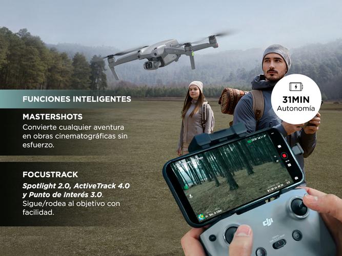Drone DJI Mavic Air 2S Fly More Combo 3 Baterías Cámara 5.4K HDR APAS 4.0 - 3