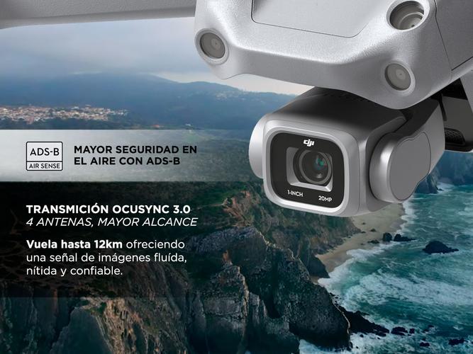 Drone DJI Mavic Air 2S Fly More Combo 3 Baterías Cámara 5.4K HDR APAS 4.0 - 5