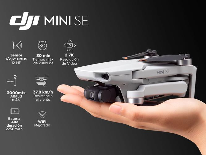 Drone DJI Mini SE Single Con Cámara 2.7K Ultra Liviano - 1