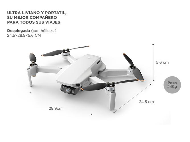 Drone DJI Mini SE Single Con Cámara 2.7K Ultra Liviano - 5