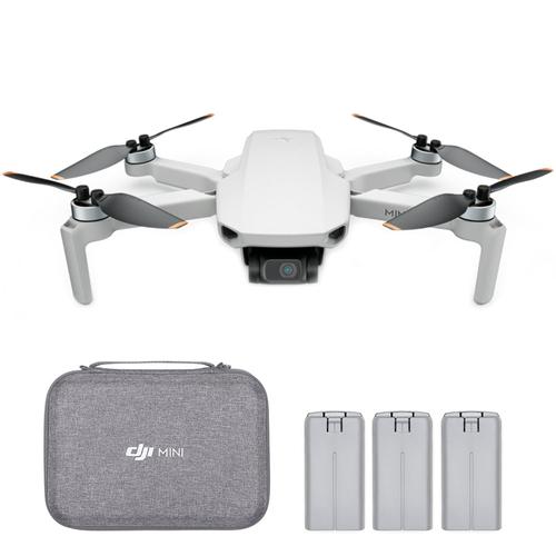 Drone DJI Mini SE Fly More Combo 3 Baterías Cámara 2.7K Ultra Liviano - 0