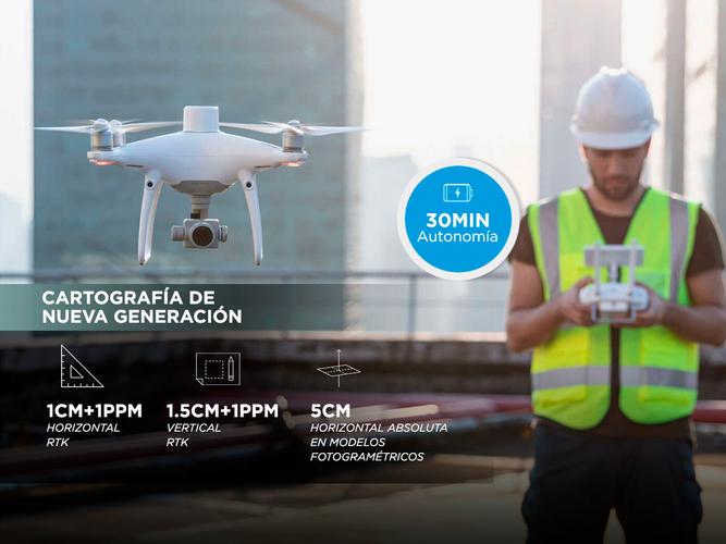 Drone DJI PHANTOM 4 RTK + 2 Baterias - 3