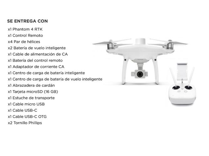 Drone DJI PHANTOM 4 RTK + 2 Baterias - 6