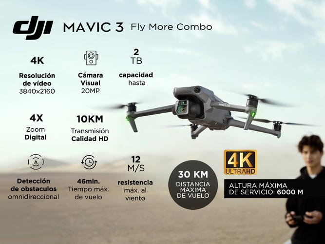 DJI Mavic 3 Fly More Combo x 3 Baterias  - 1