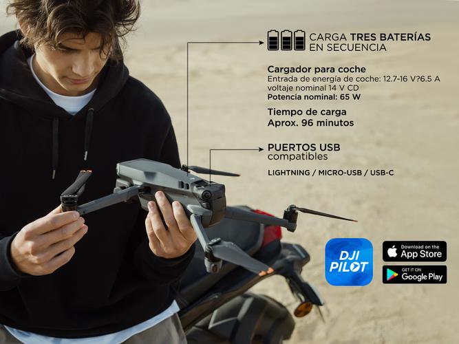 DJI Mavic 3 Fly More Combo x 3 Baterias  - 3