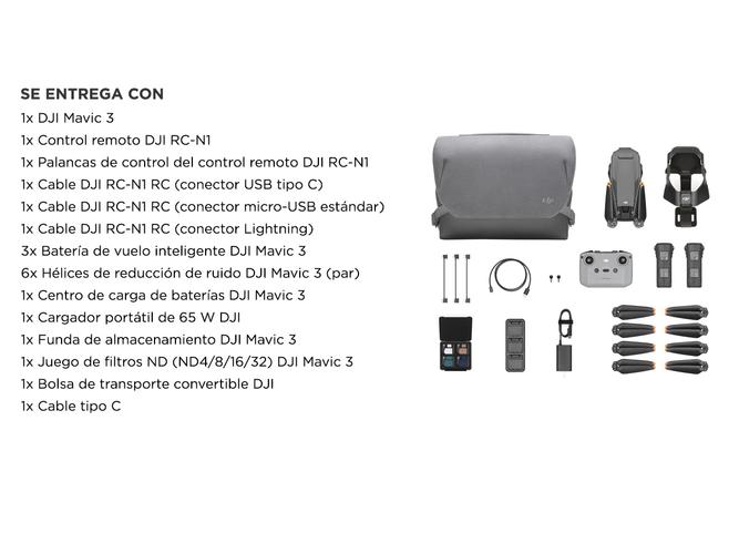 DJI Mavic 3 Fly More Combo x 3 Baterias  - 6