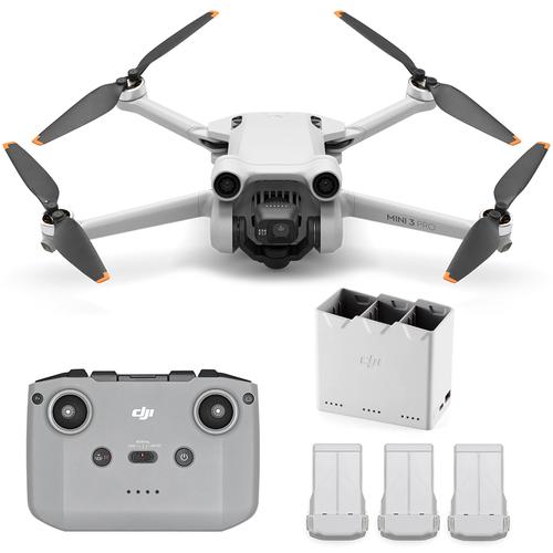 DJI Mini 3 Pro Fly More Combo Plus 3 Baterías Control Remoto Drone con Camara - 0