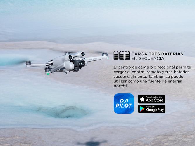 DJI Mini 3 Pro  Fly More Kit Control remoto inteligente  3 baterias - 3