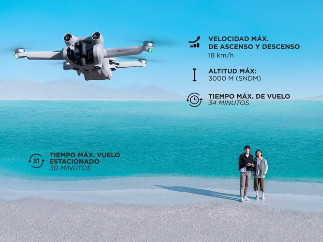 Drone DJI Mini 3 Pro Single  4k 48MP - 4