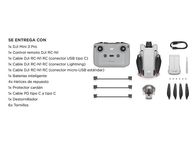 Drone DJI Mini 3 Pro Single  4k 48MP - 6