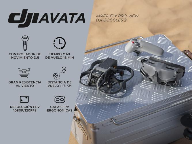Drone  DJI Avata Fly Pro-View DJI Goggles 2 Outlet - 1