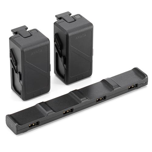 2 Batería de Vuelo Inteligente DJI Avata Fly More Kit + hub de carga - 0