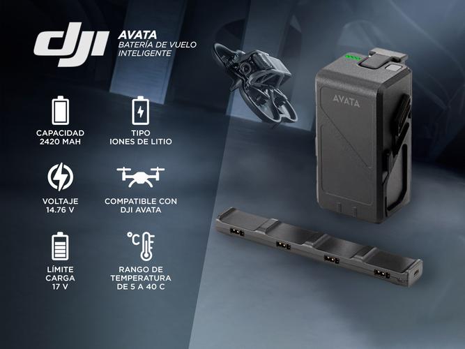 2 Batería de Vuelo Inteligente DJI Avata Fly More Kit + hub de carga - 1