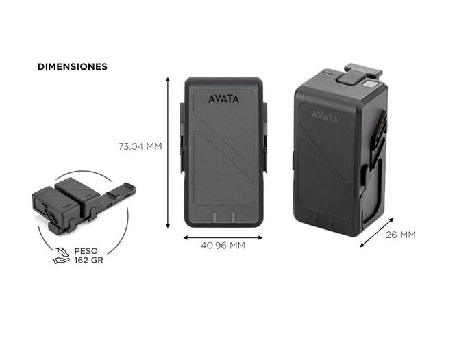 2 Batería de Vuelo Inteligente DJI Avata Fly More Kit + hub de carga - 5