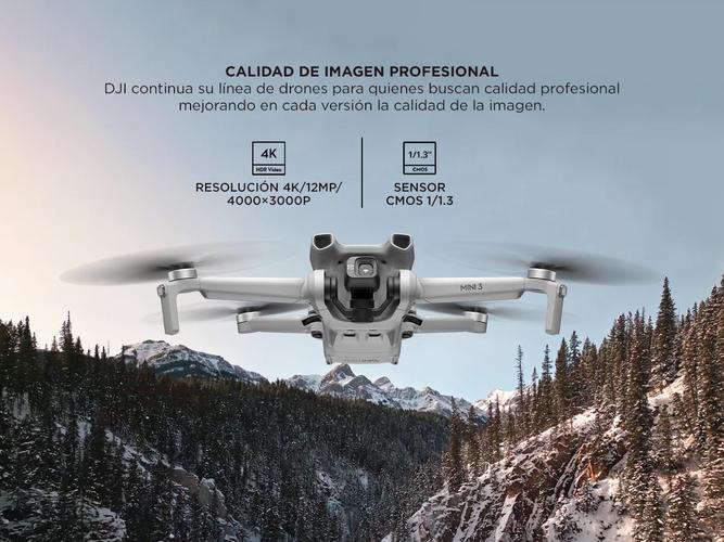 Drone con Cámara DJI Mini 3 Single Full HD 4K - 2