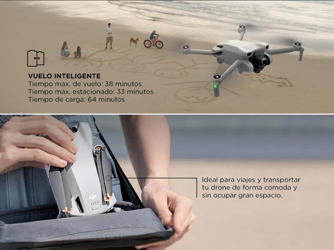 Drone con Cámara DJI Mini 3 Single Full HD 4K - 4