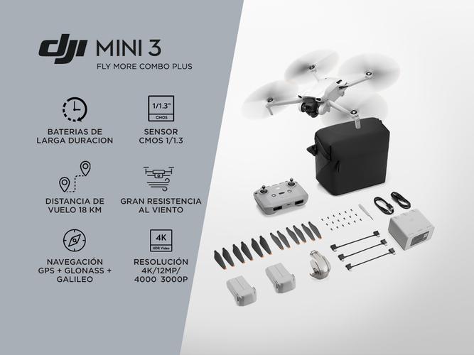 Drone con Cámara DJI Mini 3 Fly More Combo Full HD 4K Usado - 1