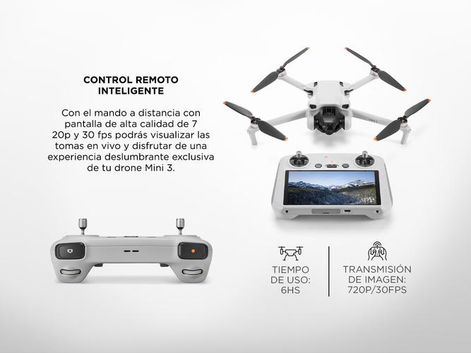 Drone con Cámara DJI Mini 3 Fly More Combo Full HD 4K Control Remoto Inteligente  - 4