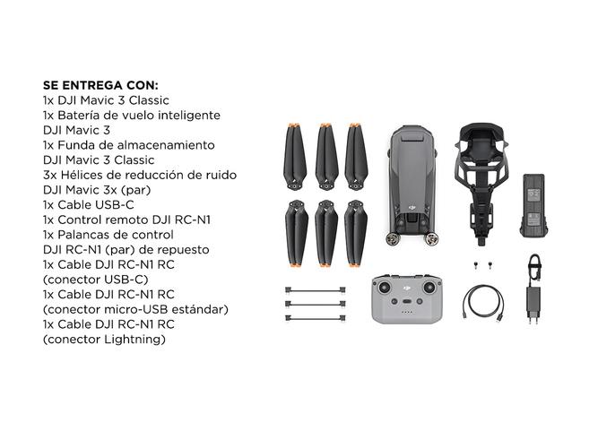 Drone DJI Mavic 3 Classic Fly More Combo - 6