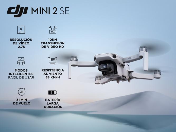 Drone DJI Mini 2 SE Cámara HD Vuelo Extendido  - 1