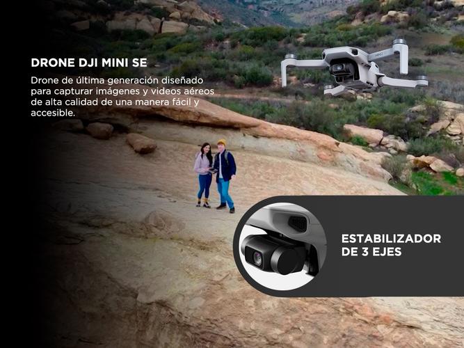 Drone DJI Mini 2 SE Fly More Combo Cámara HD Vuelo Extendido - 2