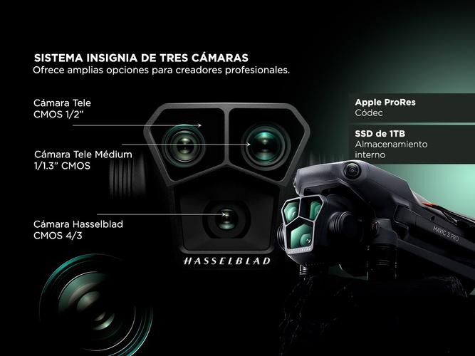 Drone DJI Mavic 3 Pro Con RC Usado - 2