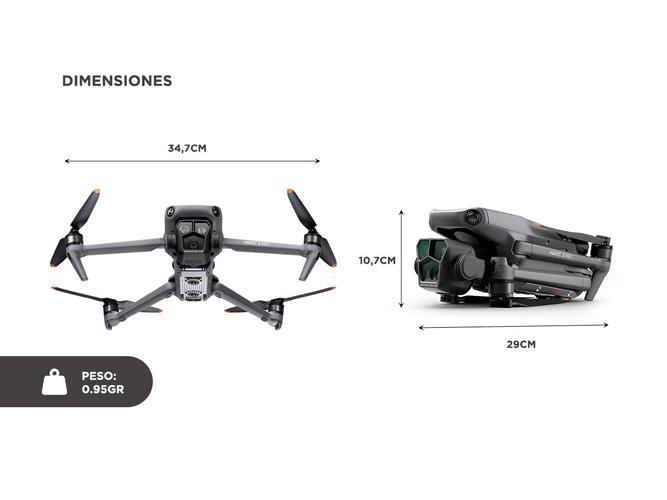 Drone DJI Mavic 3 Pro Con RC Usado - 5