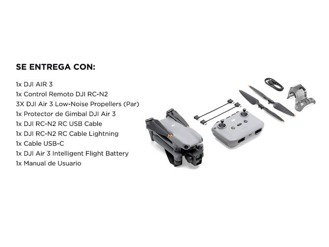 Drone DJI AIR 3 con Sistema de Doble Cámara  - 6