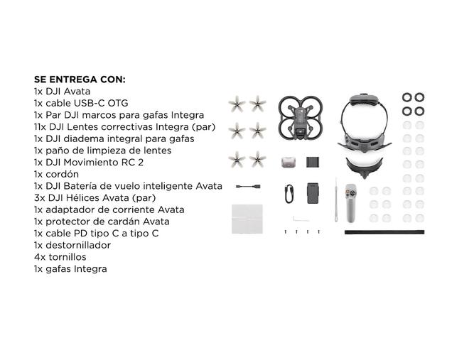 Drone DJI Avata Explorer Combo Con Cámara  - 6