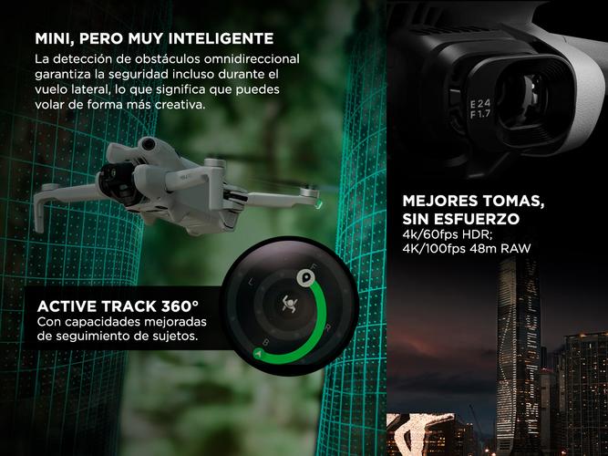 Drone DJI Mini 4 Pro Fly More Combo Plus  Control Remoto RC 2 Usado - 2