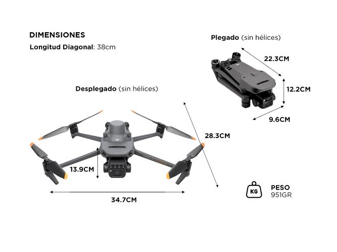 Drone DJI Mavic 3M Enterprise 20MP  - 5