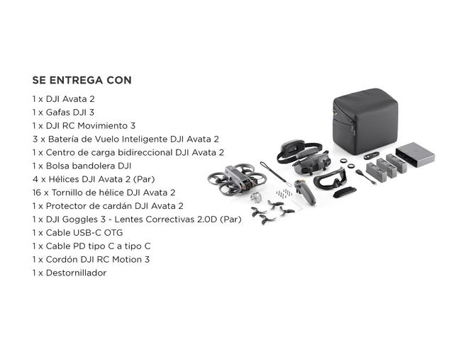 DJI Avata 2 Fly More Combo Three Batteries - 6
