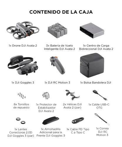 Drone DJI Avata 2 Combo Vuela Más (Tres Baterías) - 6