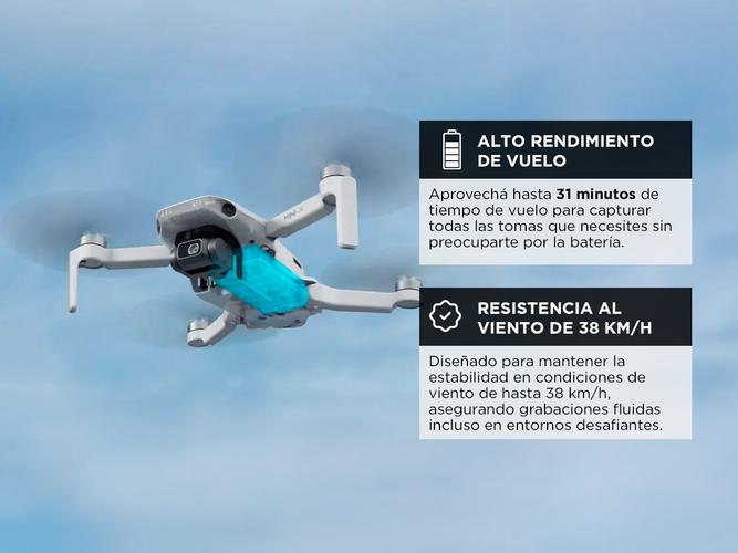 Drone DJI Mini 4K Con Cámara 12MP  - 2