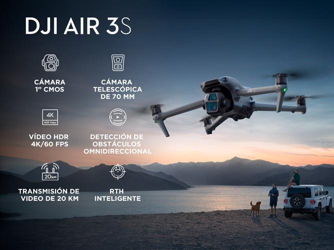 DJI Air 3S Fly More Combo DJI RC-N3 - 1