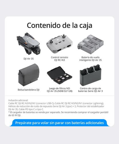 Dron DJI Air 3S Combo Vuela Más Control Remoto DJI RC-N3 - 6