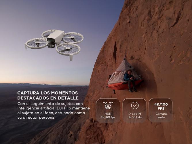 Drone DJI Flip GL Diseño Compacto Y Ligero - 2