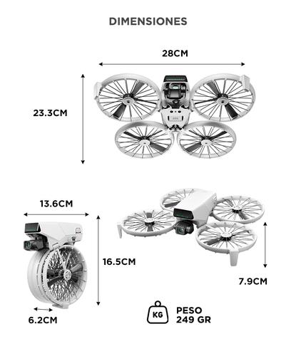 Drone DJI Flip Control Remoto RC 2 - 5