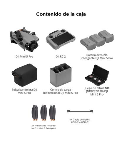 Dron DJI Mini 5 Pro Combo Vuela Más Control Remoto RC 2 - 6