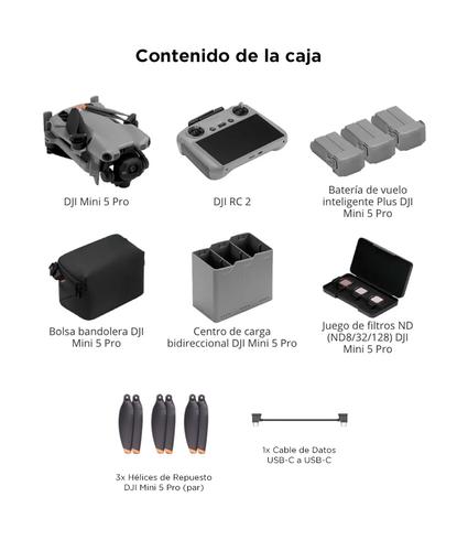 Dron DJI Mini 5 Pro Combo Vuela Más Plus Control Remoto RC 2 - 6
