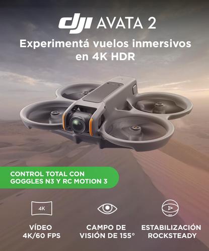 Drone DJI Avata 2  Gafas Goggles N3 Combo Vuela Inteligente - 1
