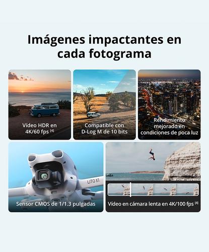 Drone DJI Lito X1 (Control Remoto DJI RC-N3), Cámara 4K, Detección De Obstáculos, ActiveTrack, Sensor De 1/1.3 Pulgadas, 1 Batería  - 3
